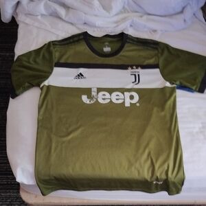 Adidas Olive Green Juventus Jersey